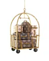 Cody Foster & Co. Luxury Hotel Luggage Ornament In Multicolor