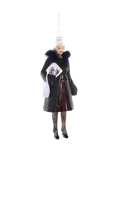 Cody Foster & Co Miranda Priestly Ornament In Black