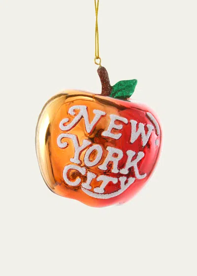 Cody Foster & Co New York Apple Ornament In Assorted