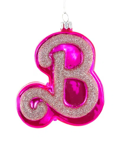 CODY FOSTER & CO. PINK B ORNAMENT