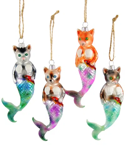 Cody Foster & Co. Purmaids Ornaments In Multi