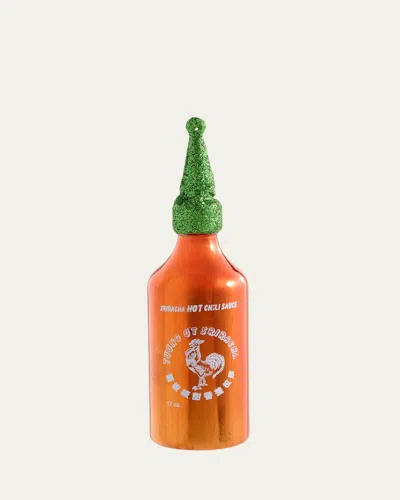 Cody Foster & Co Sriracha Chili Sauce Christmas Ornament In Orange