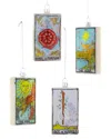Cody Foster & Co. Tarot Cards 4pc Ornament In Multi