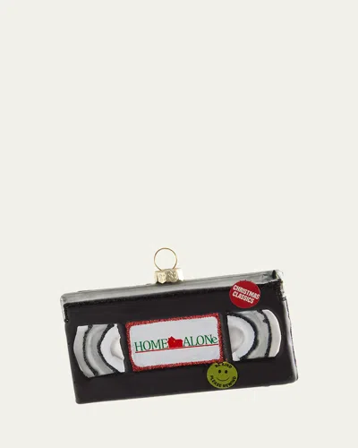 Cody Foster & Co Vhs Tape Christmas Ornament In Black