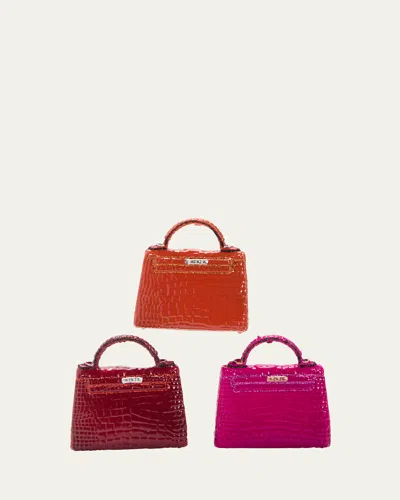 Cody Foster & Co Alligator Luxury Handbag Ornament In Assorted