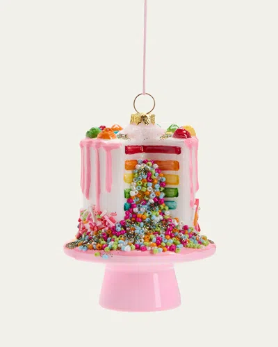Cody Foster & Co Confetti Cake Christmas Ornament In Assorted