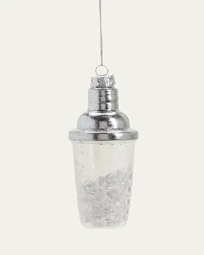Cody Foster & Co Martini Shaker Ornament In Assorted