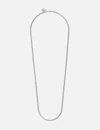 Cody Sanderson Cs Tiny Star Logo Chain 24" In Silver/银色/銀色/실버/シルバー