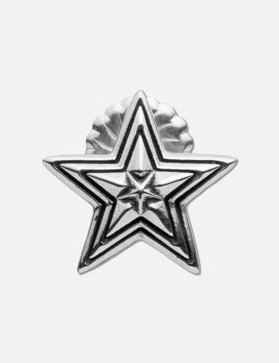 Cody Sanderson Large Star In Star Stud Earring In Silver/银色/銀色/실버/シルバー