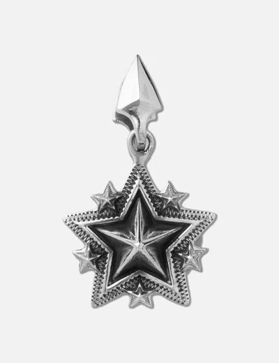Cody Sanderson Tiny Spike Starry W / Arrow Head Bail Pendant In Silver/银色/銀色/실버/シルバー