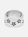 Cody Sanderson Zig-zag Star Stamp Ring In Silver/银色/銀色/실버/シルバー