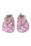 Coéga Coega Pink Unicorns Cloud Pool And Beach Shoes In Pink