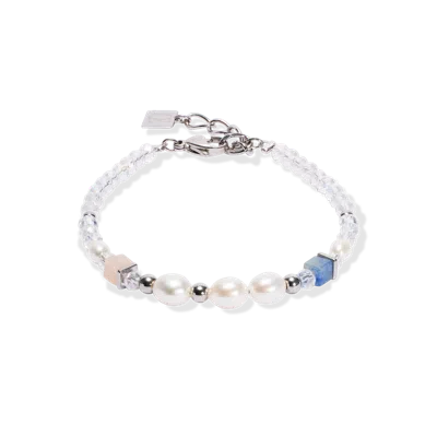 Coeur De Lion Armband Cosmic Pearls Soft Silber In Metallic