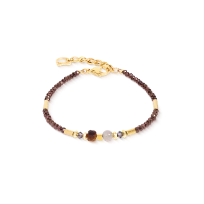 Coeur De Lion Armband Cube Balance Golden Hazel