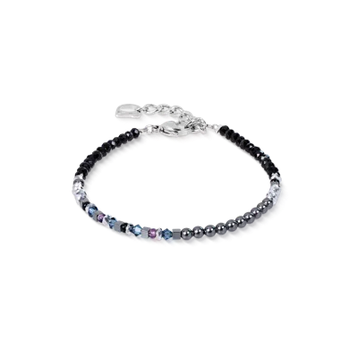 Coeur De Lion Armband Fusion Offset Graphic Grau-schwarz