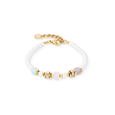 Coeur De Lion Beads & Pearls Spike Armband Pastel