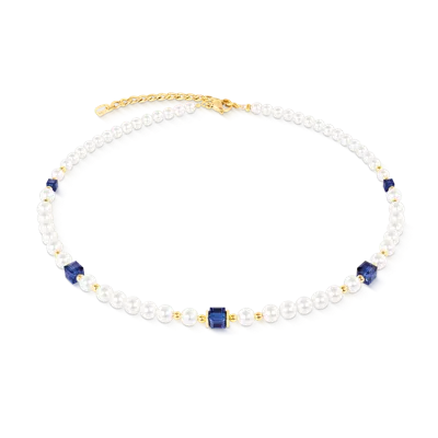 Coeur De Lion Cocktail Pearls Halskette Sapphire
