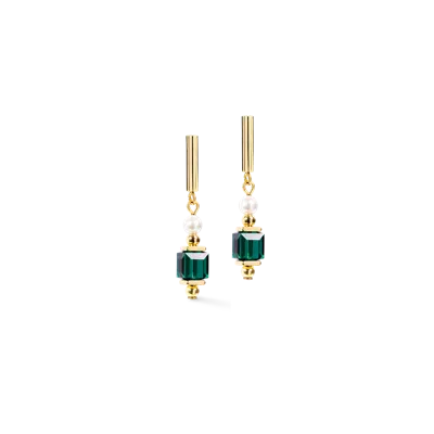 Coeur De Lion Cocktail Pearls Ohrringe Emerald