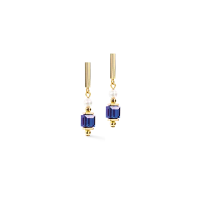 Coeur De Lion Cocktail Pearls Ohrringe Sapphire