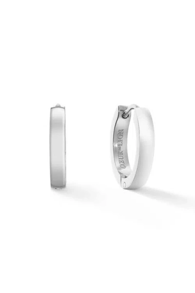 Coeur De Lion Creole Classic 16 Earrings In Silver