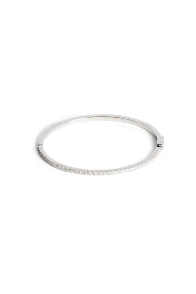 Coeur De Lion Eternal Love Bangle Silver-crystal
