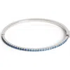 Coeur De Lion Eternal Love Silver Bangle In Metallic