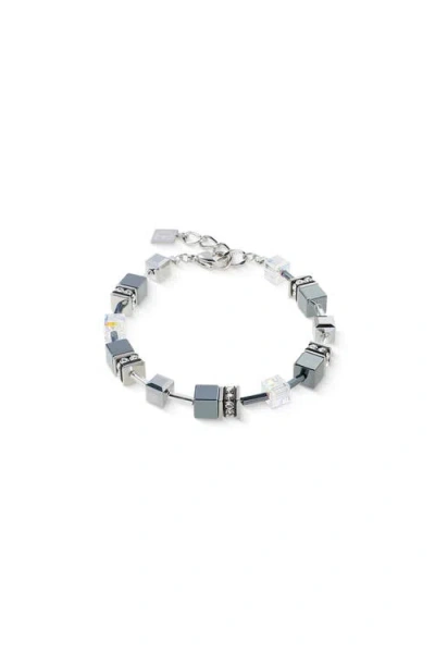 Coeur De Lion Geocube® Bracelet In Silver