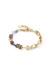 Coeur De Lion Geocube Chunky Chain Gold Bracelet In Gold