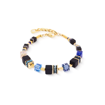 Coeur De Lion Geocube® Precious Classic Armband Midnight Blue