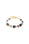 Coeur De Lion Geocube Precious Classic Bracelet In Blue