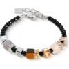 Coeur De Lion Geocube Precious Nature Bracelet In Black