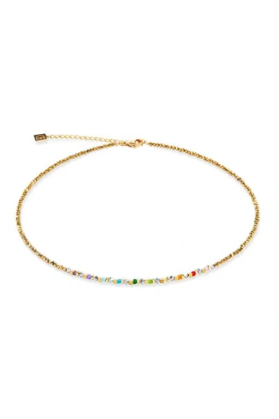 Coeur De Lion Golden Whisper Necklace