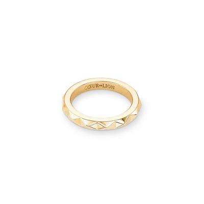 Coeur De Lion Ring Spikes Gold