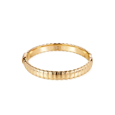 Coeur De Lion Structure Armreif Gold