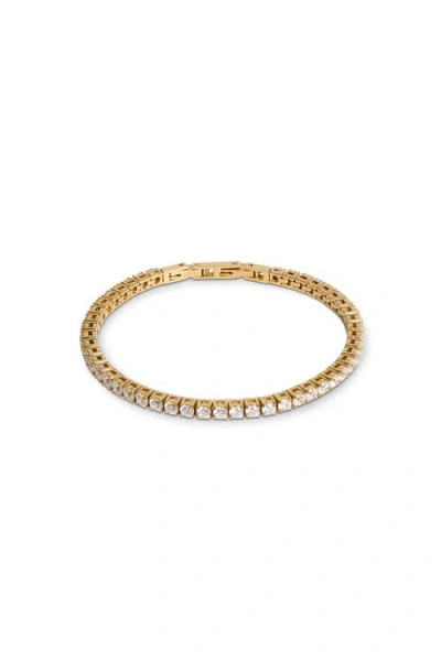 Coeur De Lion Tennis Bracelet Crystal Bracelet In Gold