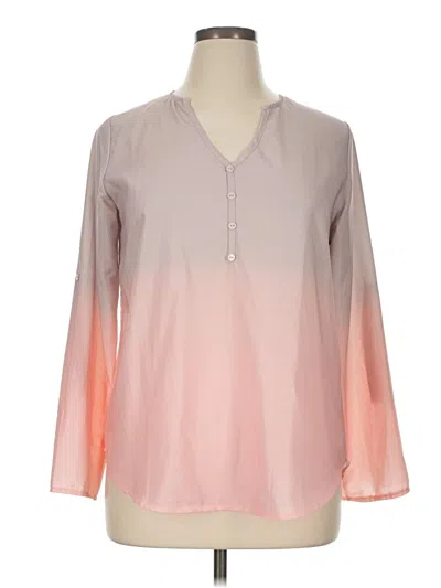 Pre-owned Coeur De Vague 3/4 Sleeve Blouse In White