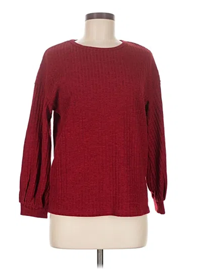 Pre-owned Coeur De Vague Pullover Sweater In Red