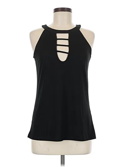 Pre-owned Coeur De Vague Sleeveless Blouse In Black
