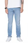 C.o.f. Studio M02 90's Straight Leg Jean In Light Washed Indigo In Multi