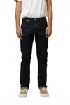C.o.f. Studio M02 Straight Leg Jean In Indigo Rinse In Multi
