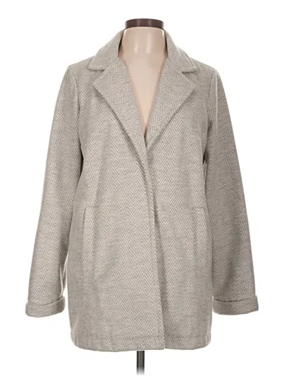 Pre-owned Coffeeshop Coat In Gray