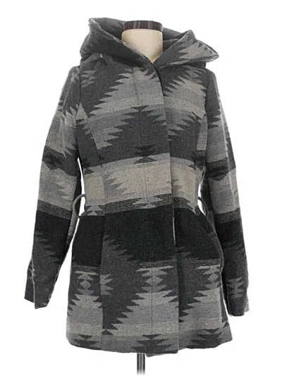 Pre-owned Coffeeshop Coat In Gray