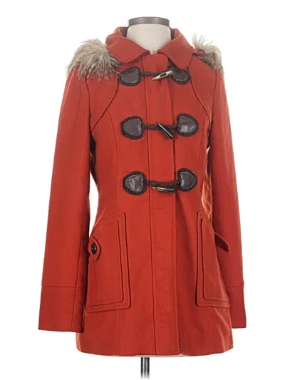 Pre-owned Coffeeshop Coat In Red