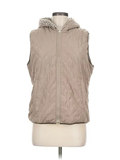 Pre-owned Coffeeshop Vest In Brown