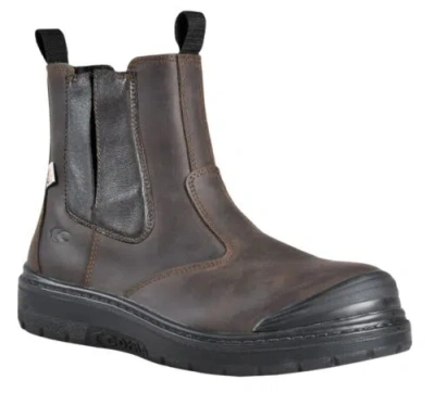 Pre-owned Cofra Men's Flats Industrial Boot, Brown, 10