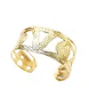 Cog Nocturne Cuff Bracelet In Gold