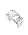 Cog Nocturne Cuff Bracelet In Silver