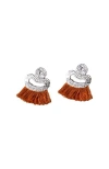 Cog Sonia Tassel Earrings In Multi