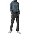 Cog The Big Smoke Dianna Pull On Trousers In Ashe Green In Gray