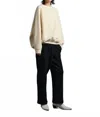Cog The Big Smoke Ellis Classic One Size Sweatshirt In Milk In White